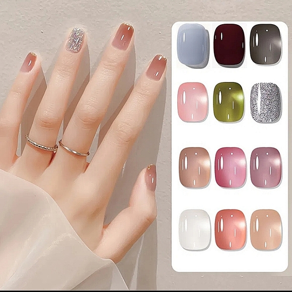 Ice Transparent UV Jelly Gel Polish - Picture 1 of 4